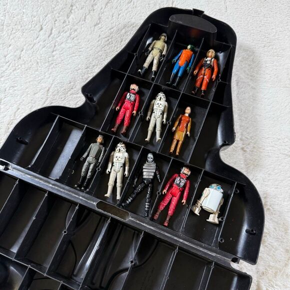 Vintage Star Wars 80s Action Figure & Darth Vader Carry Case - Picture 6 of 6